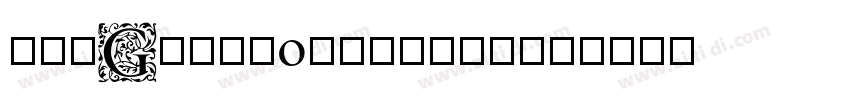 EB Garamond Medium字体转换